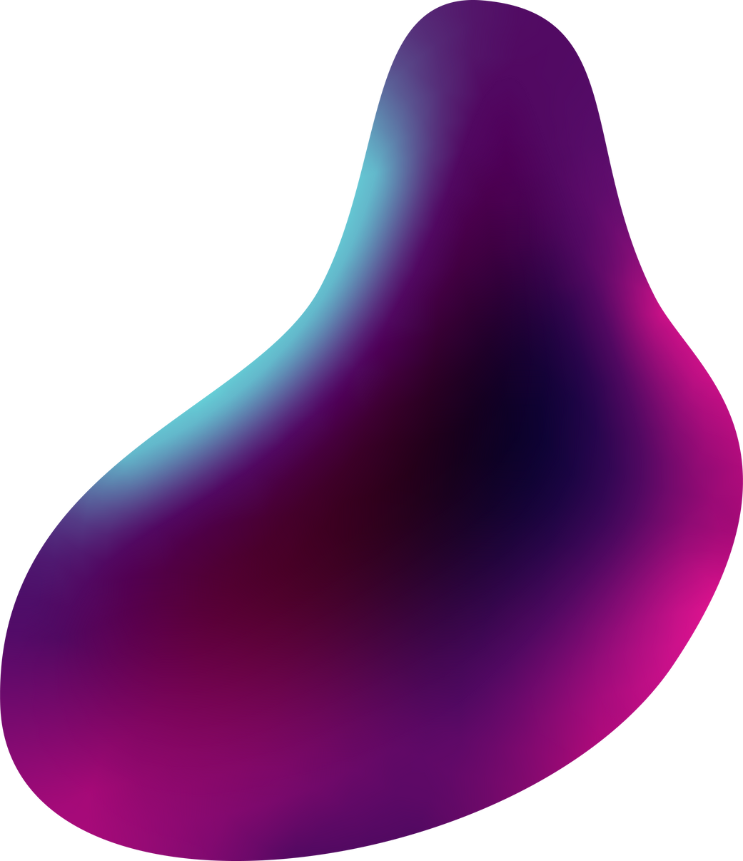 Violet Metallic Blob